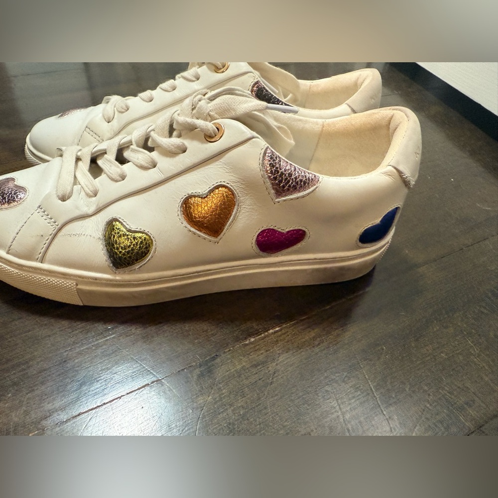 Kurt Geiger leather sneakers size 38.5 (8 1/2) women’s